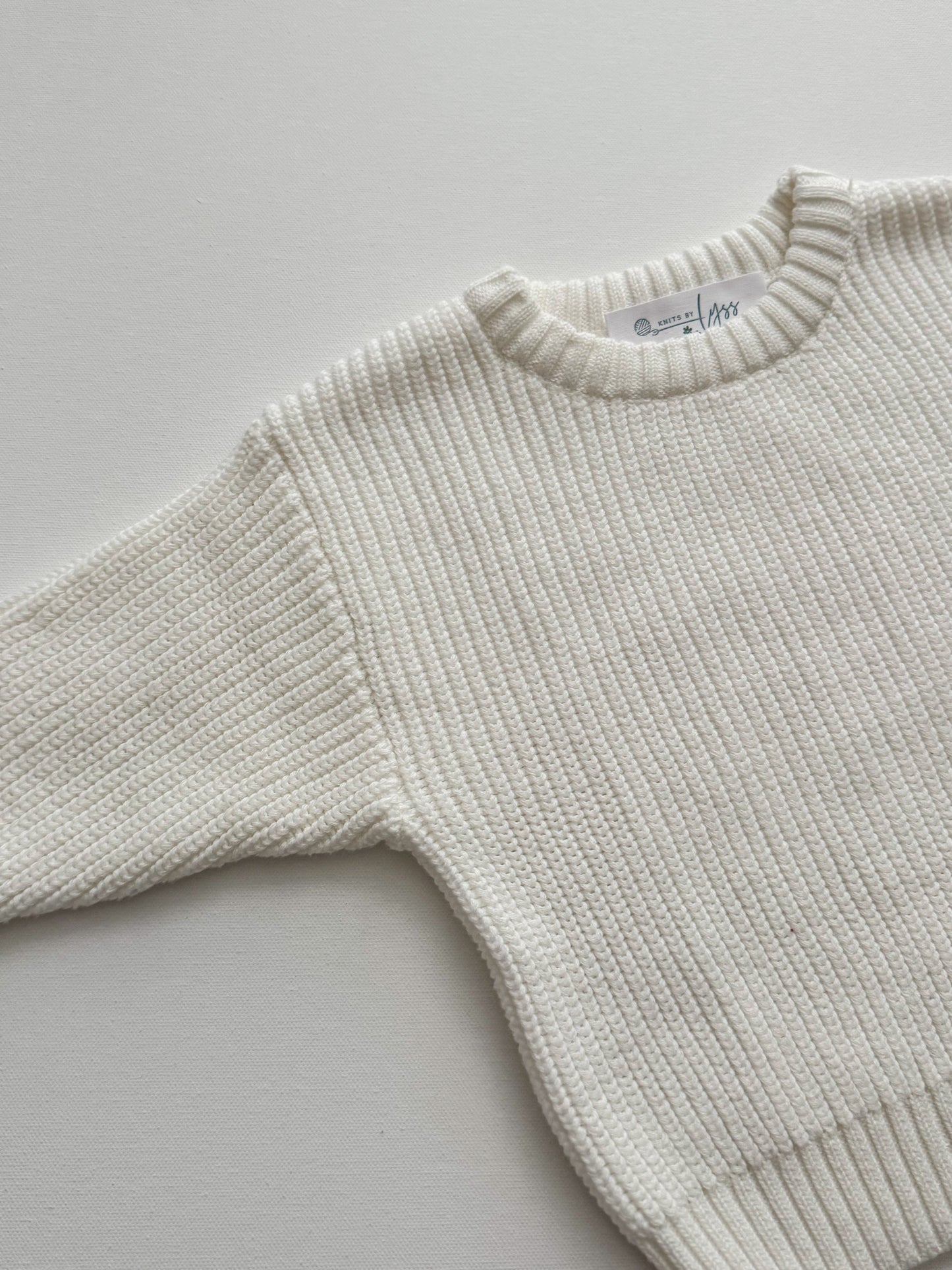 Off White Cream Knit Sweater (12M)