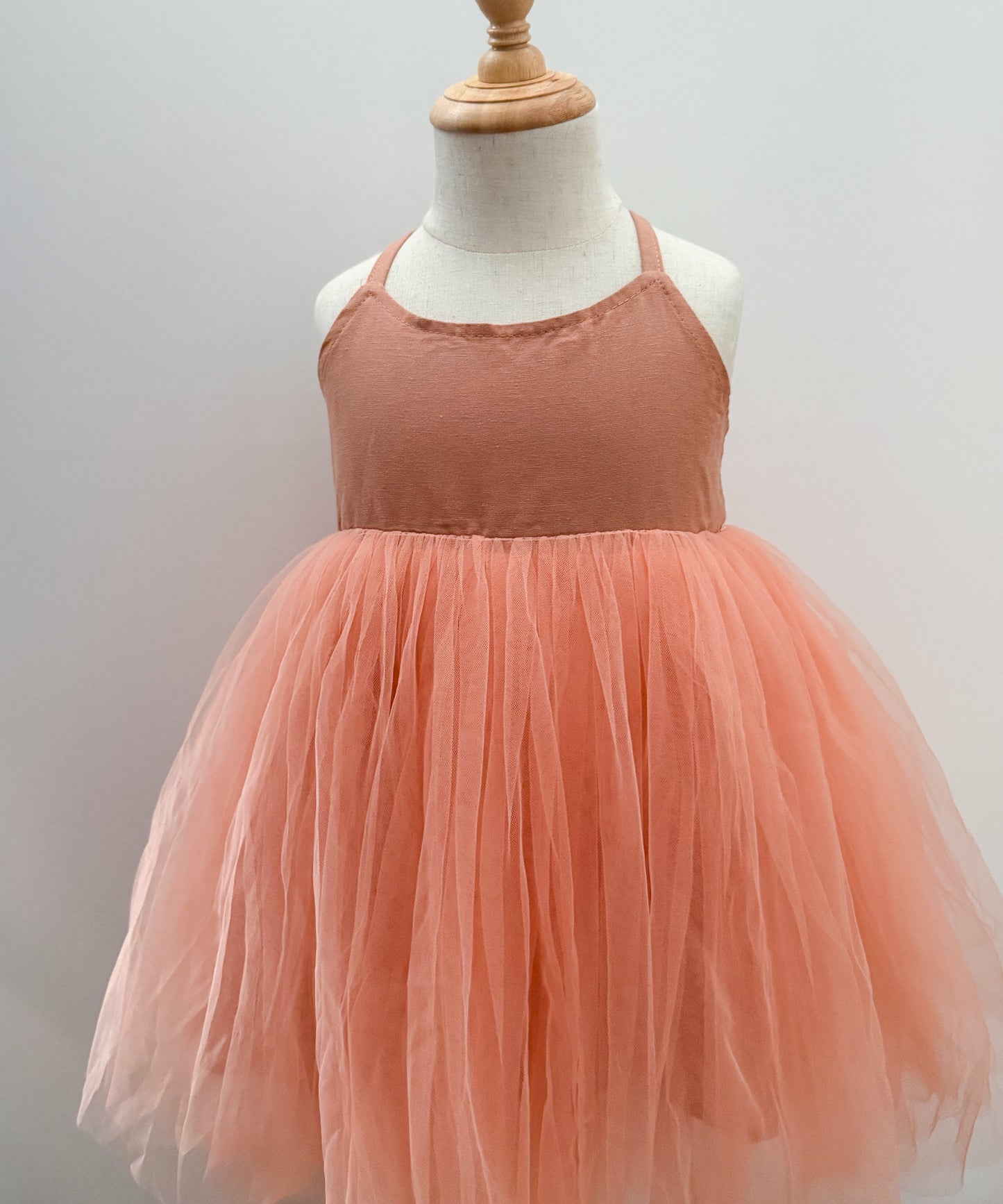 Linen Tulle Dress