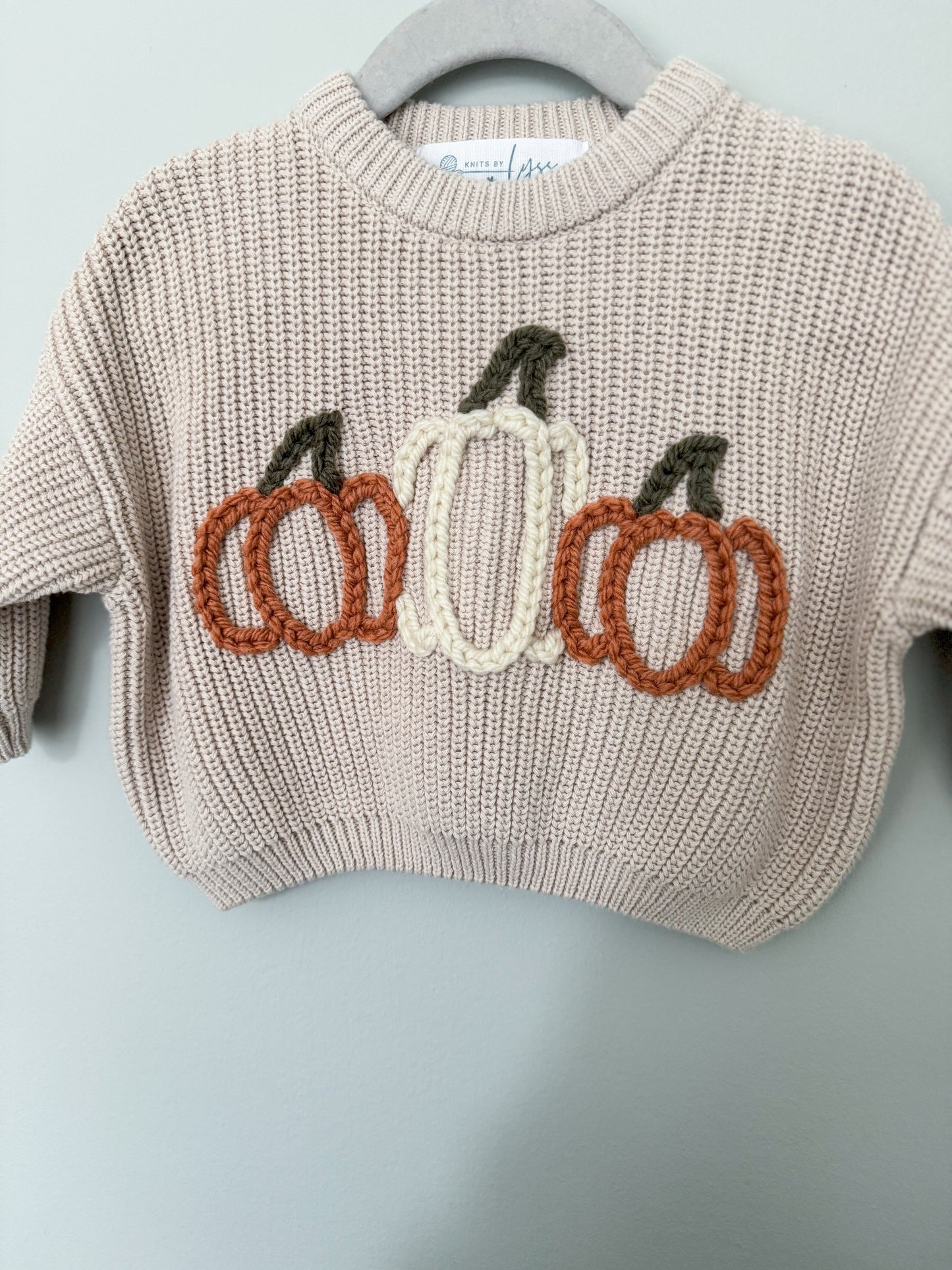 Pumpkin Trio Sweater