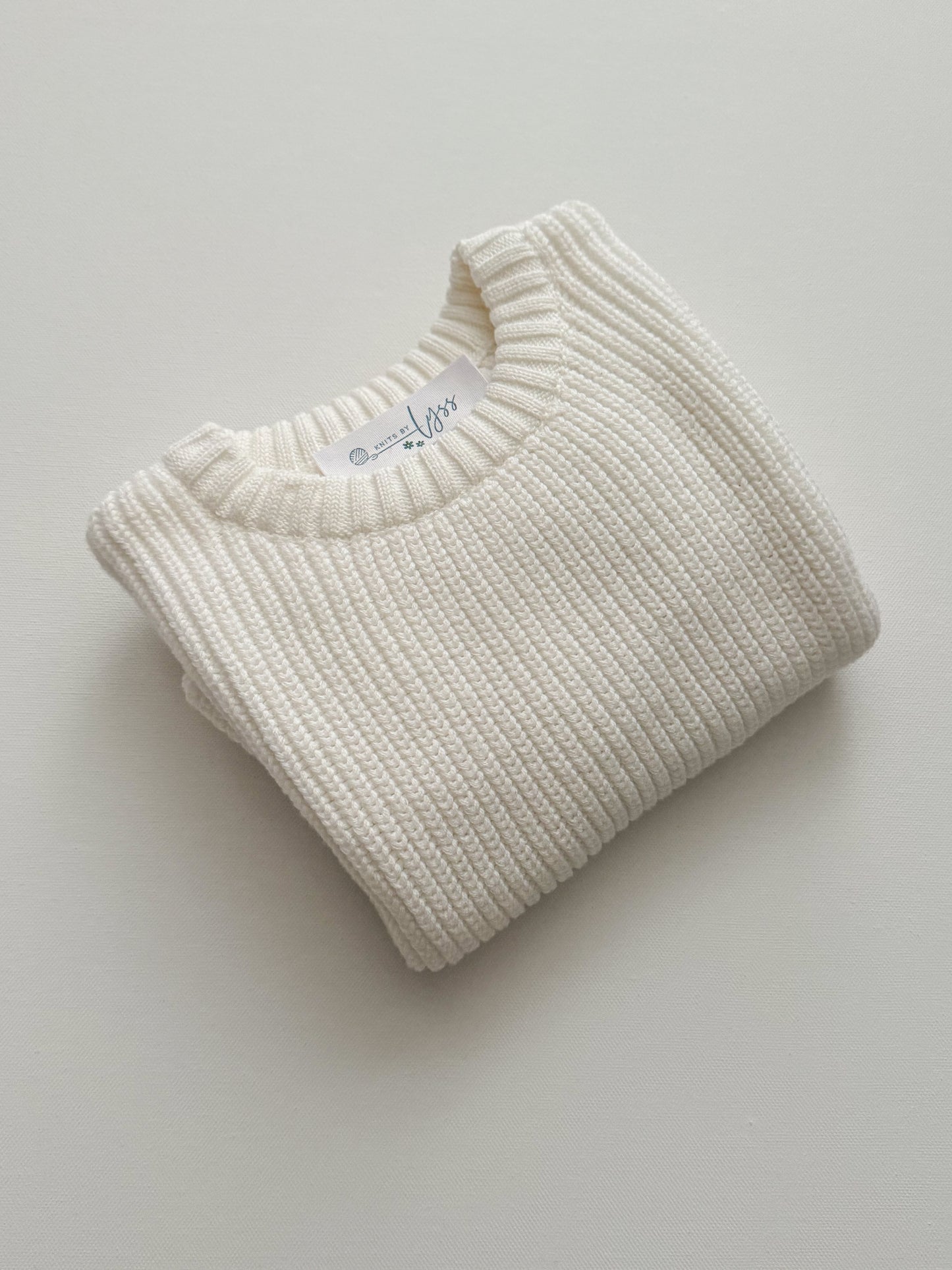 Off White Cream Knit Sweater (12M)