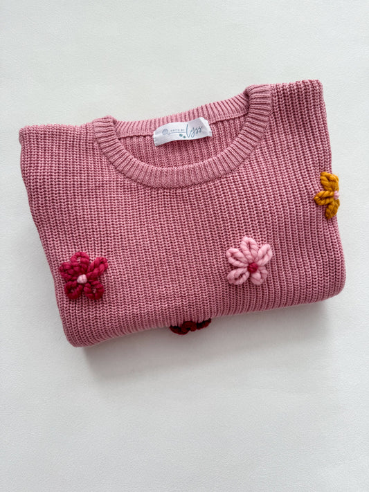 Woman’s Rose Sweater