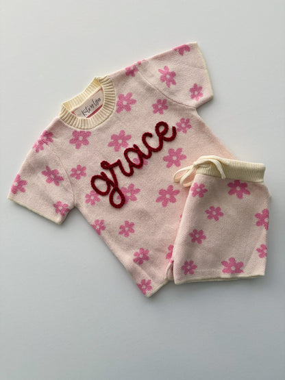 "Flower Power" Two Piece Set