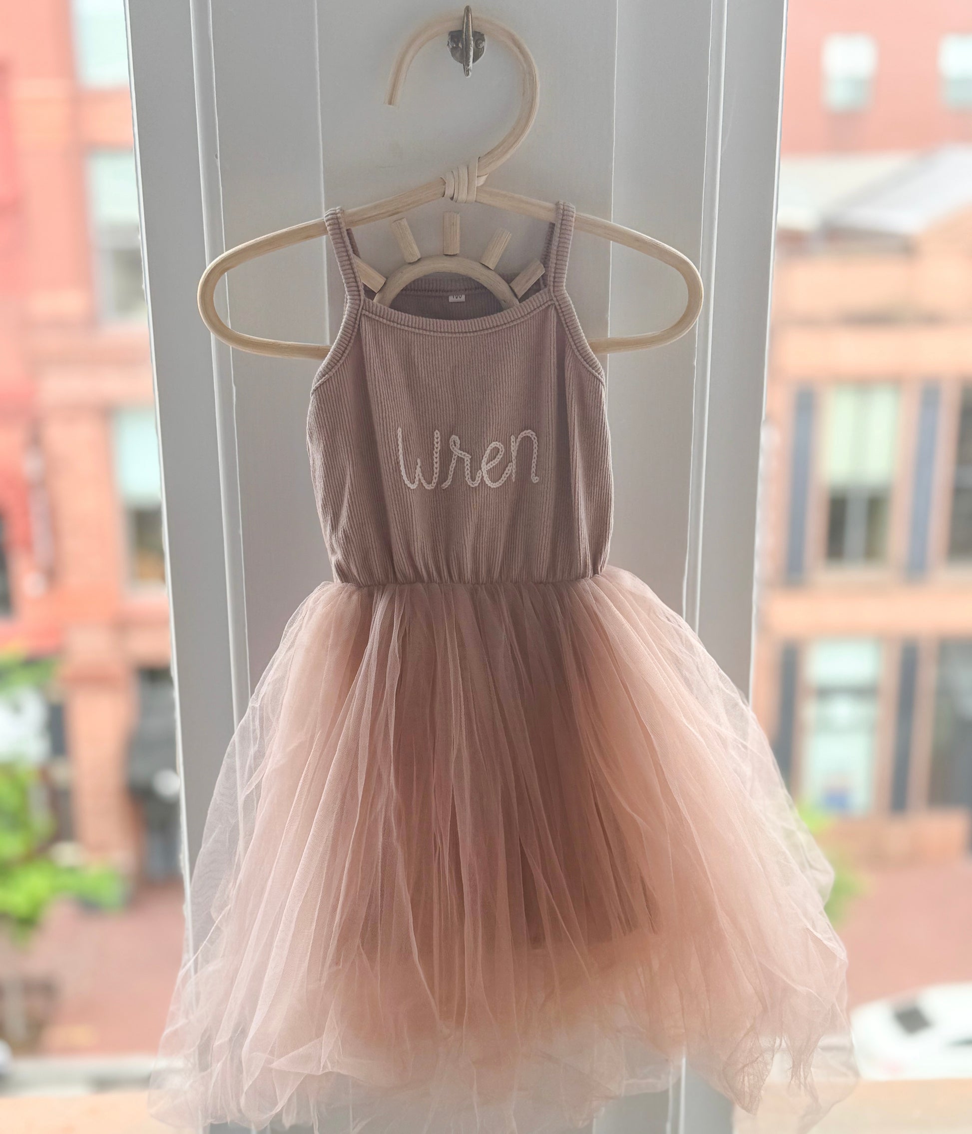 Ribbed Knit Tulle Dress Knits By Lyss Ribbed Knit Tulle Dress Knits By Lyss