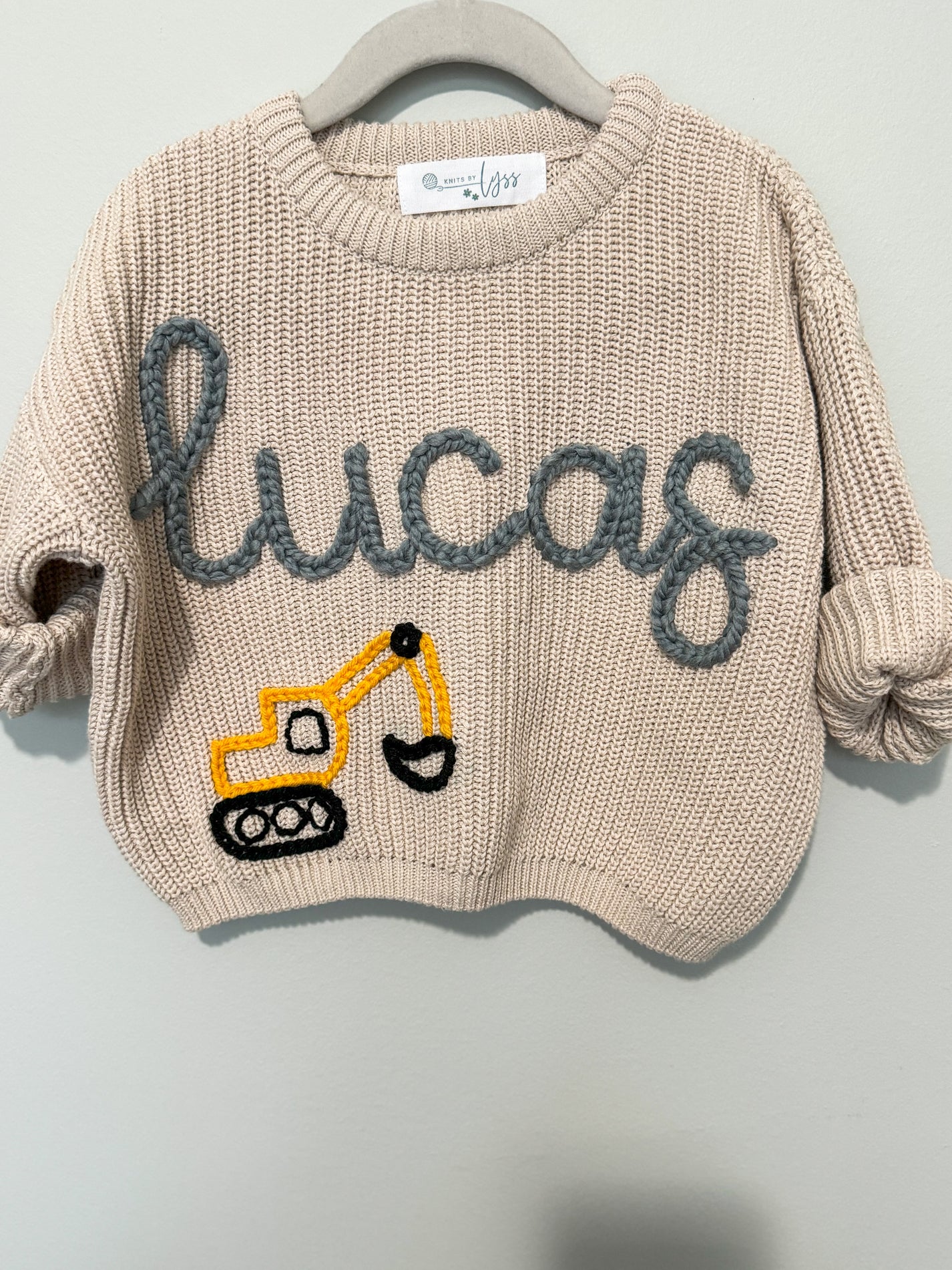 Denver Sand Knitted Sweater