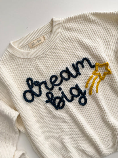 Ivory Sweater (Kids & Adult)