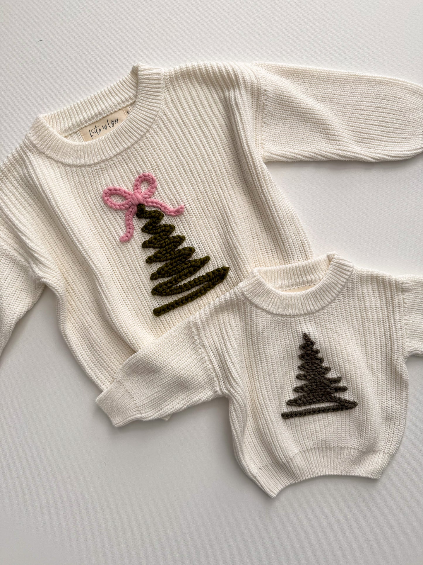 Ivory Sweater (Kids & Adult)
