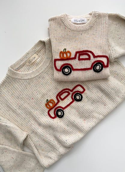 Adult Confetti Sweater