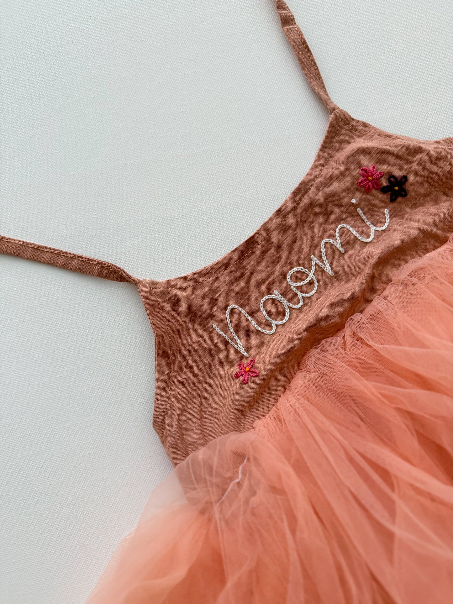 Linen Tulle Dress