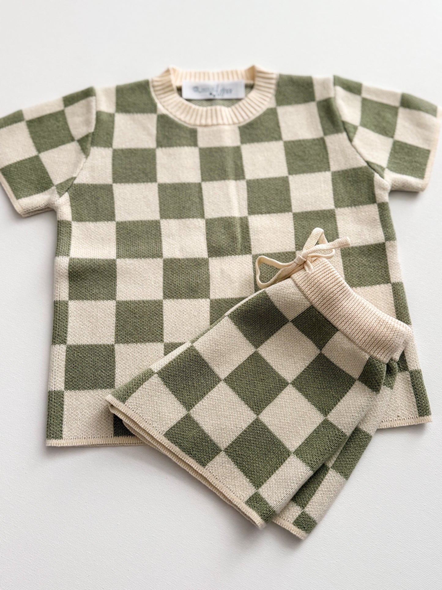 Checkerboard Cool Short Sleeve Set (2T)