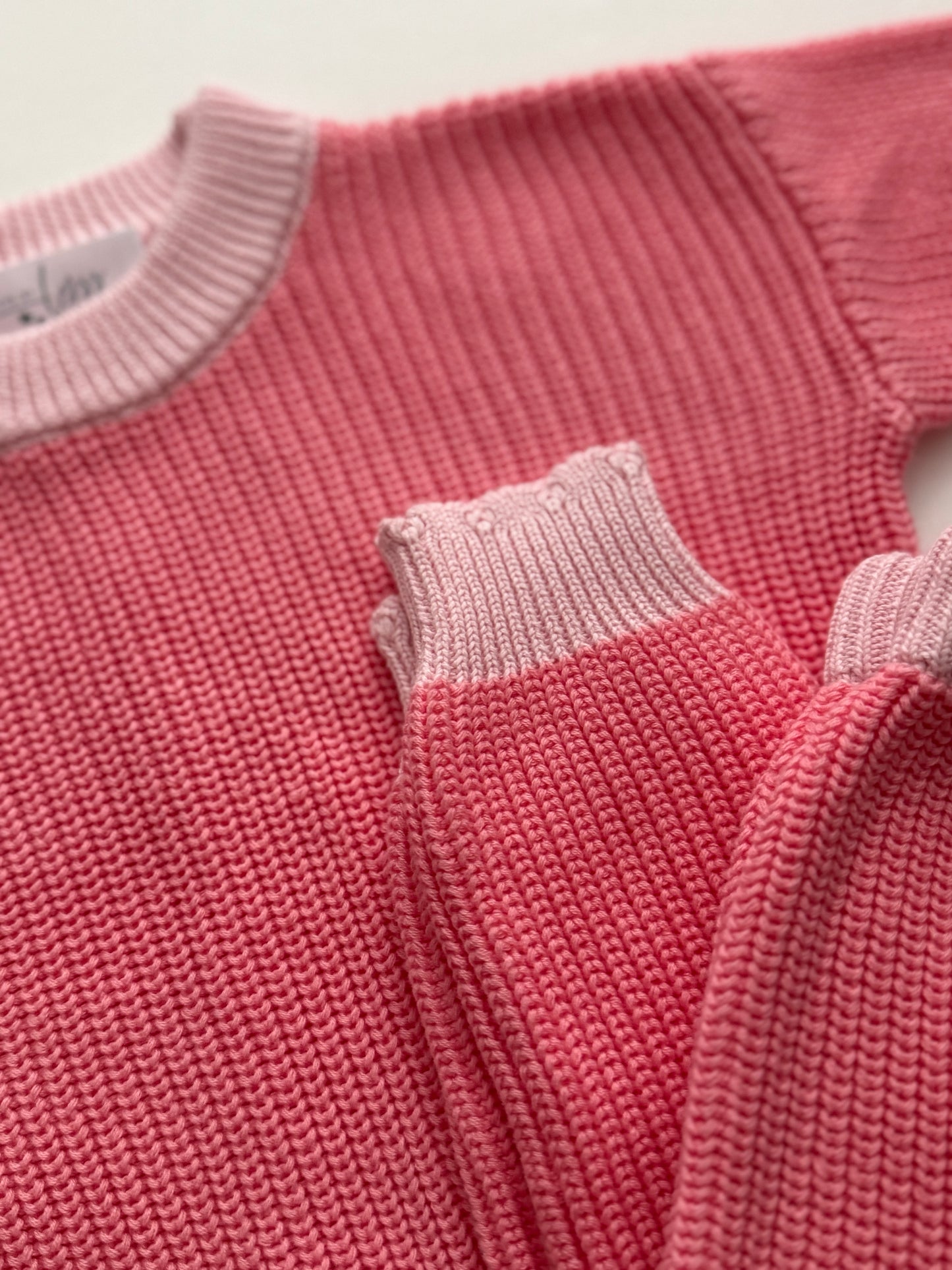 Scalloped Edge Knit Set