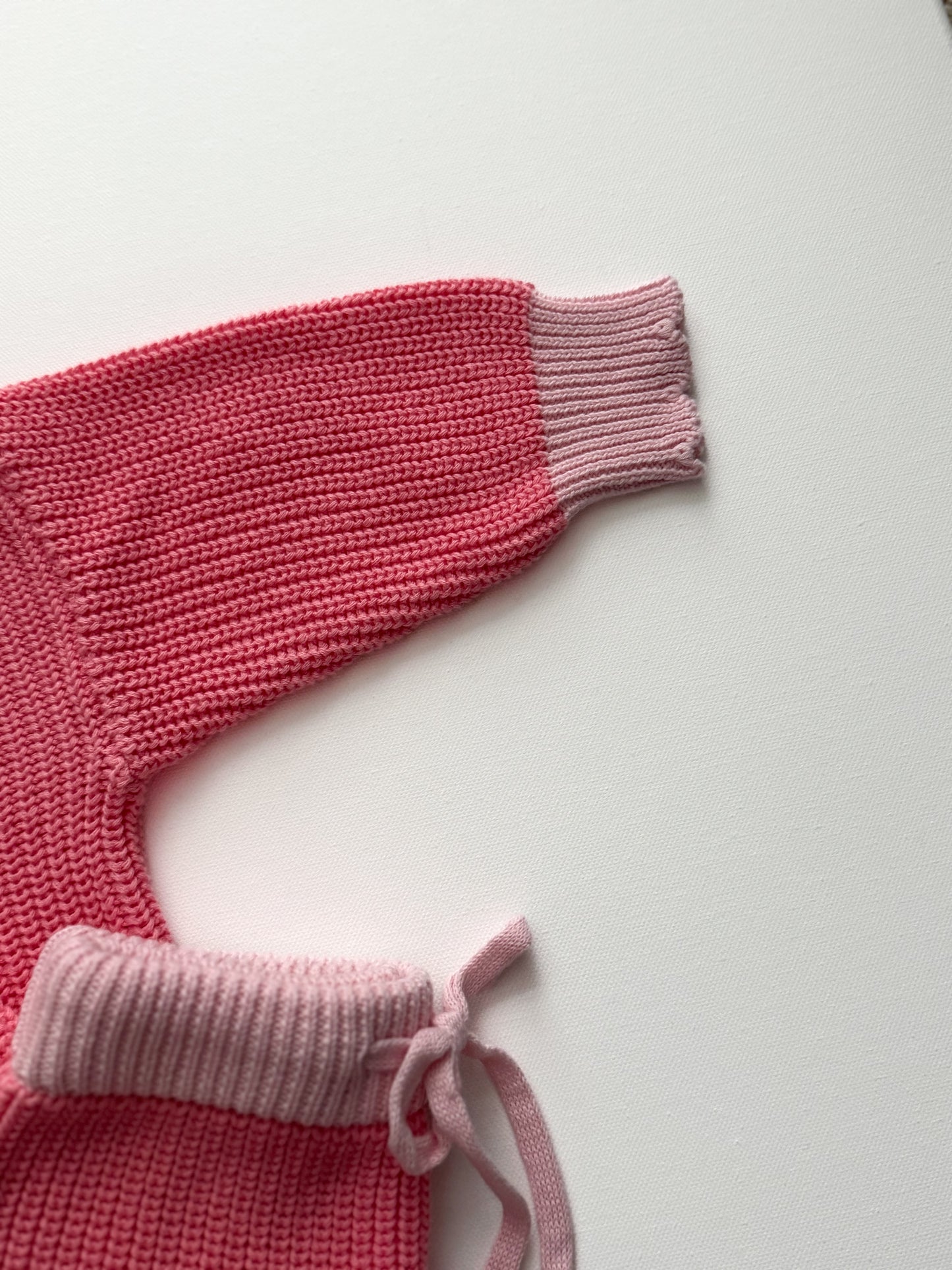 Scalloped Edge Knit Set