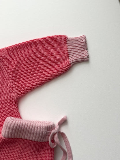 Scalloped Edge Knit Set