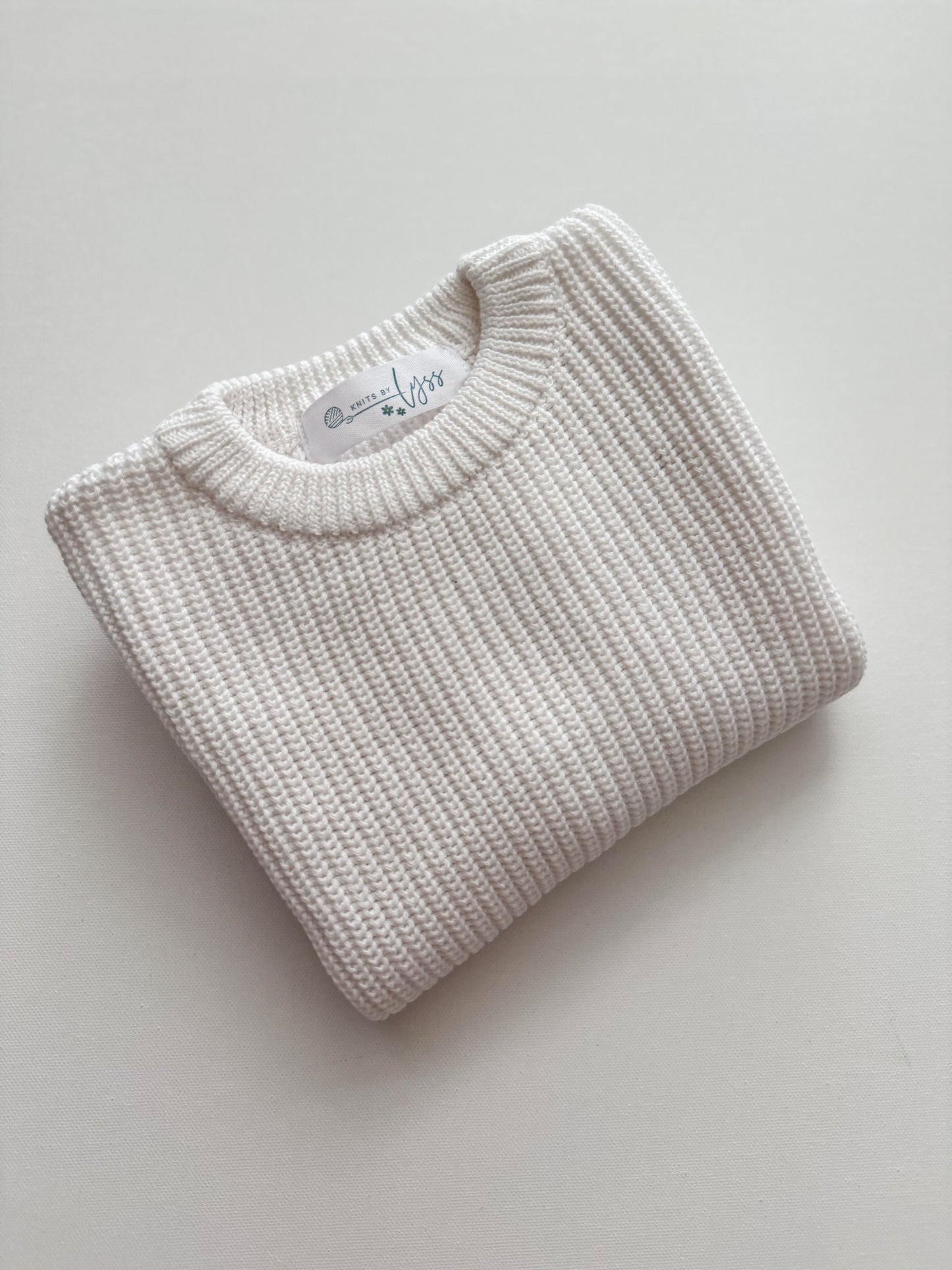 Cloud White Sweater